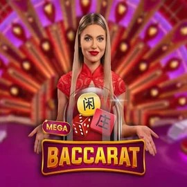Enjoy Mega Baccarat by Pragmatic Play – logo hosted on betrepublicscasino.ca