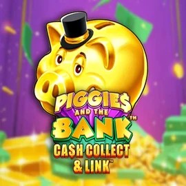 Piggies And The Bank Cash Collect & Link slot logo by Origins at Betrepublic Casino