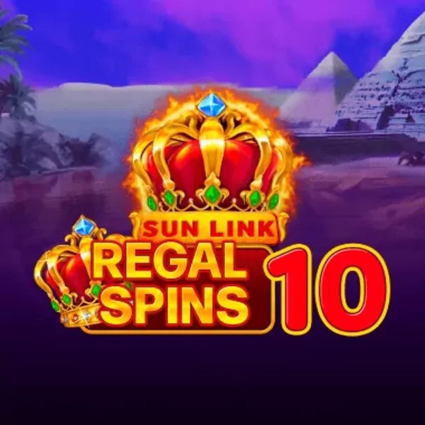 Enjoy Regal Spins 10 by PatePlay – logo hosted on betrepublicscasino.ca